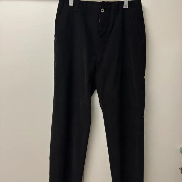 [BUNJANG] Kang J S (KJ&amp;S) French Work Pants Black / 강정석 프렌치 워크팬츠
