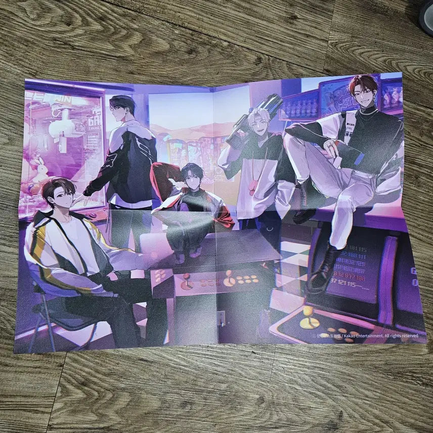 [SOLD OUT] 망아살더던 대형 포스터 + 5장카드세트  미사용 새것