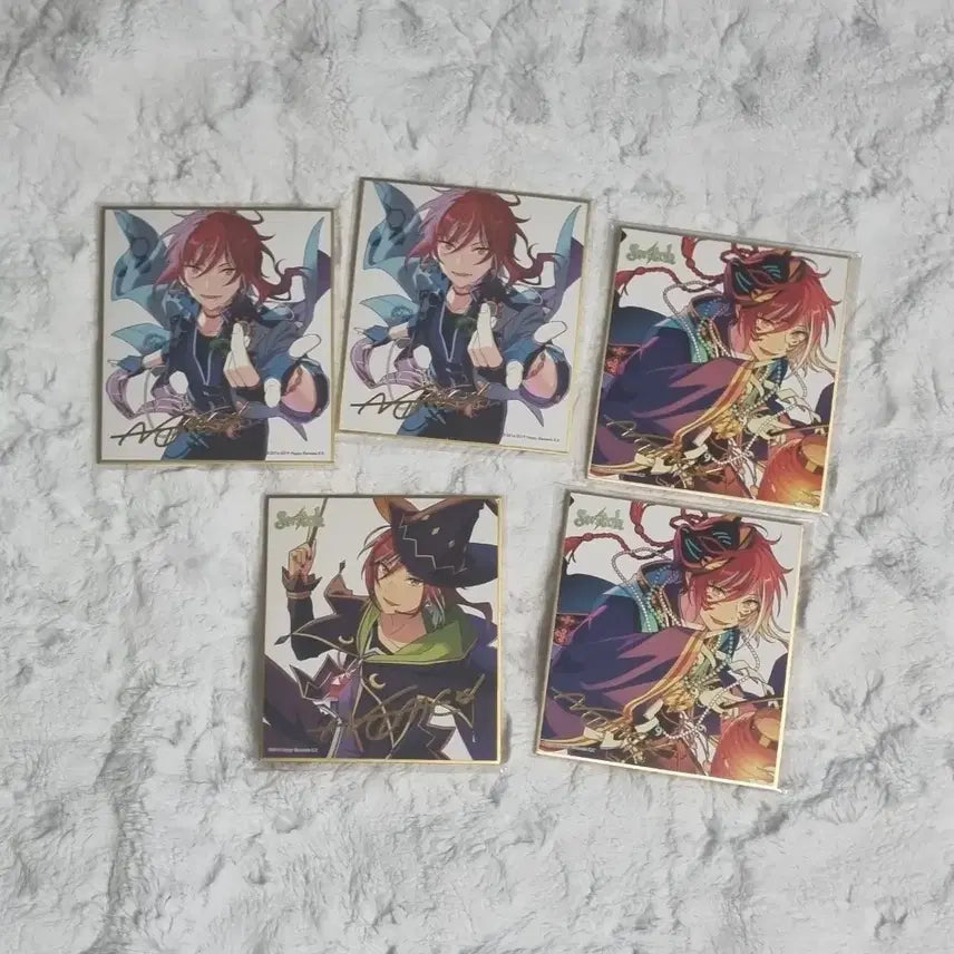[BUNJANG] Ensemble Stars Sakasaki Natsume Shikishi Bundle Set / 앙스타 사카사키 나츠메 색지 일괄