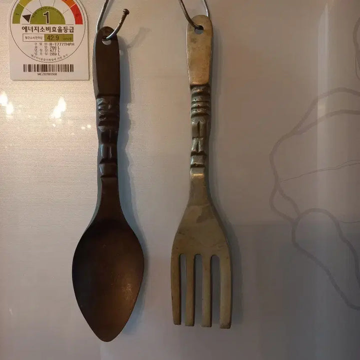 [BUNJANG] Brass Spoon and Fork Set / 동수저와 포크