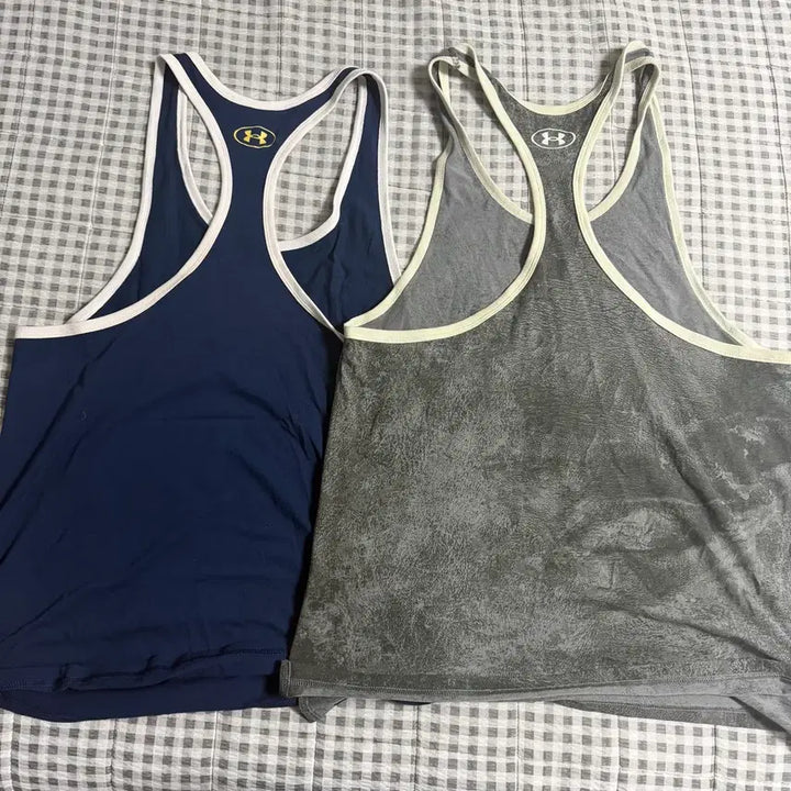 [BUNJANG] Under Armour Project Rock Sleeveless Tank Top Set (3 Items) / (L) 언더아머 프로젝트 락 슬리브리스 헬스 나시 3 종
