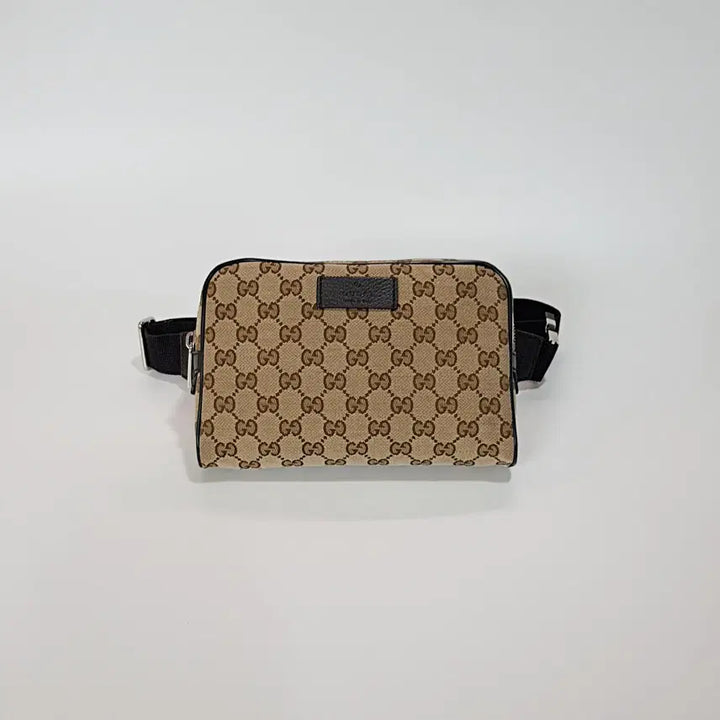[BUNJANG] Gucci GG Canvas Waist Bag Belt Bag 449174 / 정품) 구찌 GG 캔버스 힙색 벨트백 449174