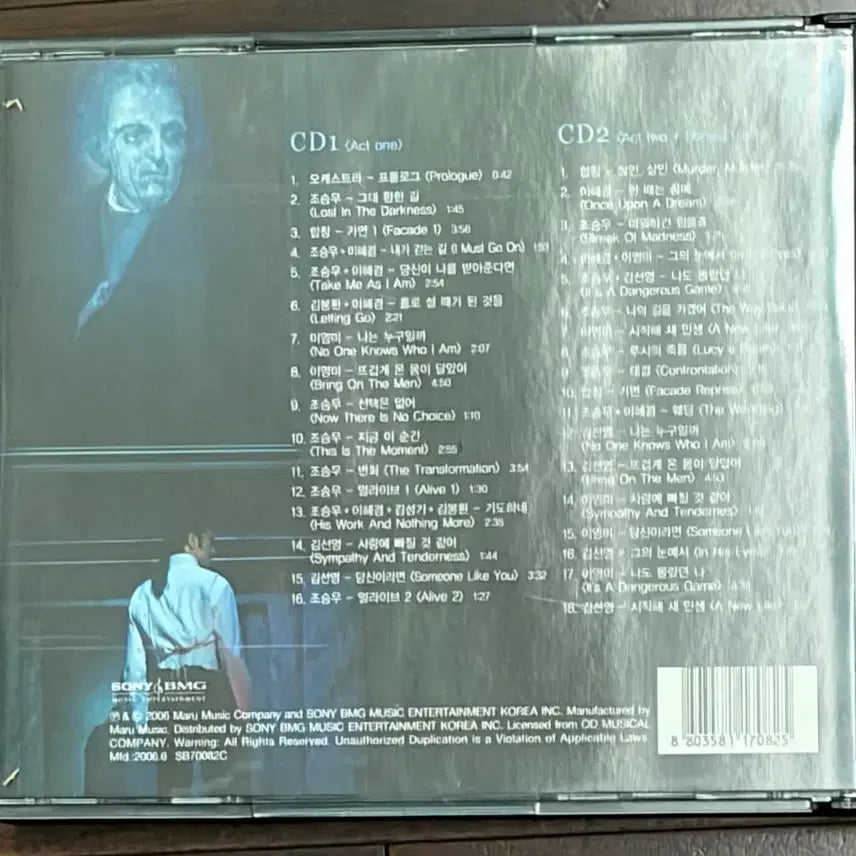 [BUNJANG] Jekyll &amp; Hyde Musical OST 2CD / 뮤지컬 지킬앤하이드 OST 2CD
