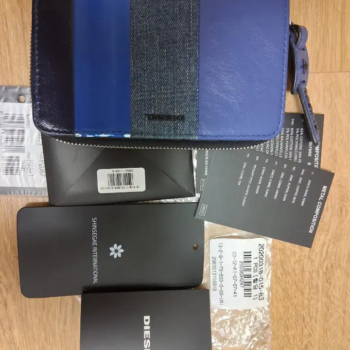 [BUNJANG] Diesel Leather Bifold Wallet / 디젤지갑