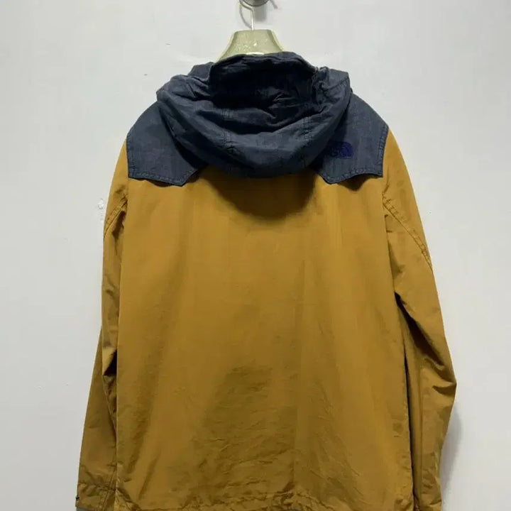 [BUNJANG] The North Face Hooded Jacket Mustard Color Block Jumper Size 85 / 노스페이스 후드 자켓 머스타드 배색 점퍼 85사이즈