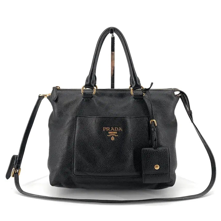 [BUNJANG] Prada Vitello Phoenix Tote Bag Shoulder Bag 1BA063 / [매장구매] 프라다 비텔로 피닉스 토트백 겸 숄더백 1BA063