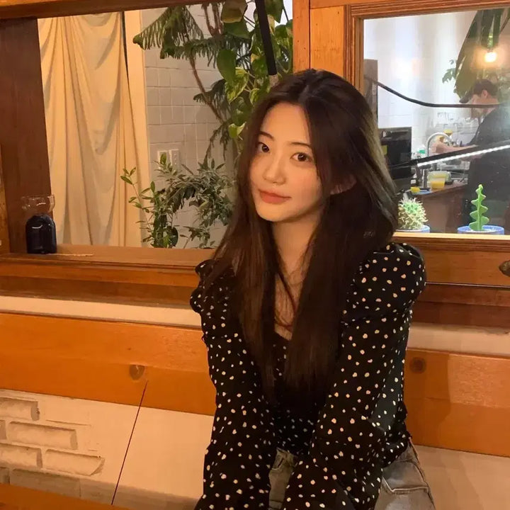 [BUNJANG] JENIO Lovely Dot Blouse / 제니오 러블리 도트 블라우스