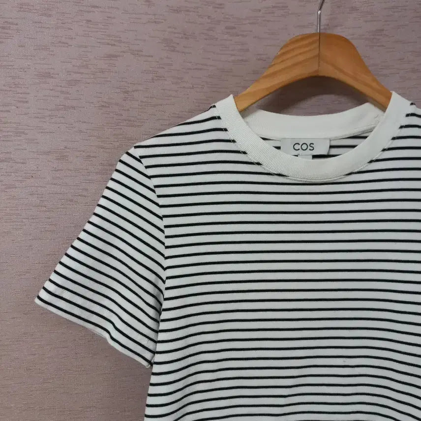 [BUNJANG] COS Striped Short Sleeve T-Shirt Women / B5-8/COS 스트라이프 반팔 티셔츠 여성