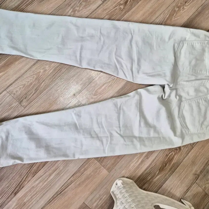 [BUNJANG] Ivory Cotton Pants / 아이보리 면바지