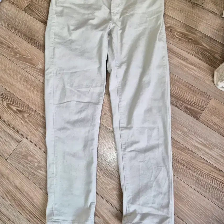 [BUNJANG] Ivory Cotton Pants / 아이보리 면바지