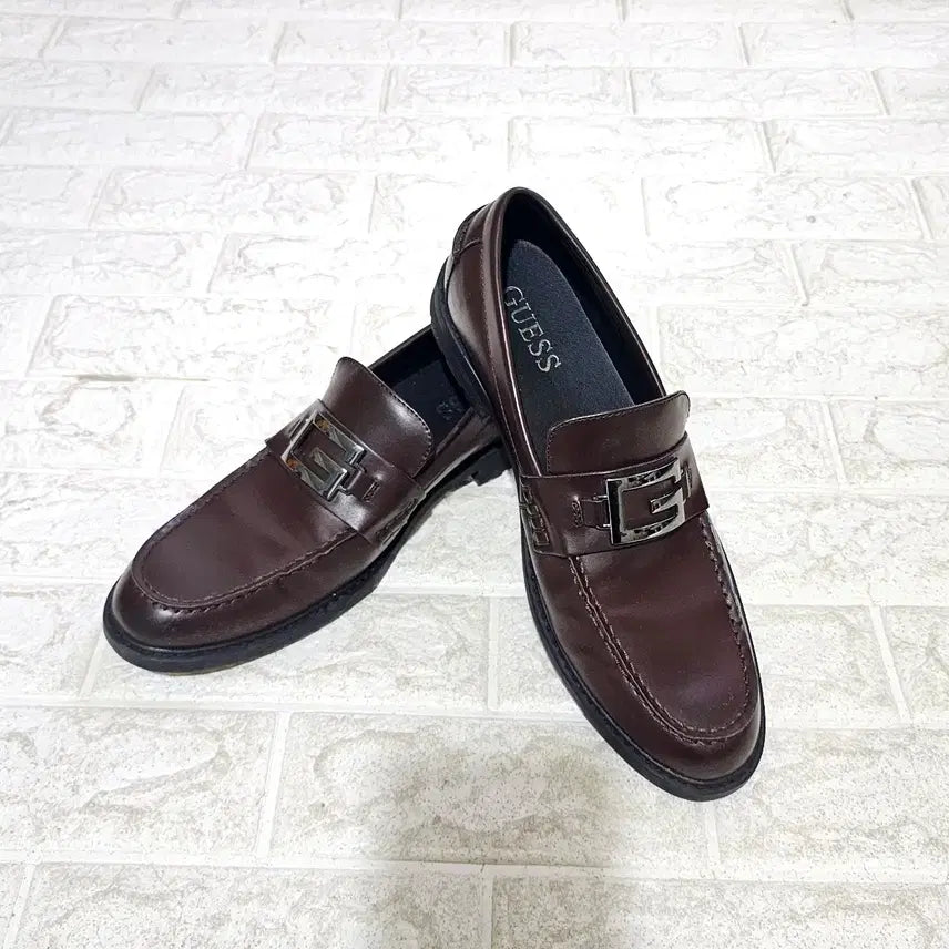 [SOLD OUT] 게스 브라운 로퍼 남성 구두