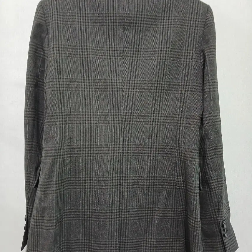 [BUNJANG] AtG Check Double Breasted Blazer / AtG 체크 더블 브레스티드 자켓
