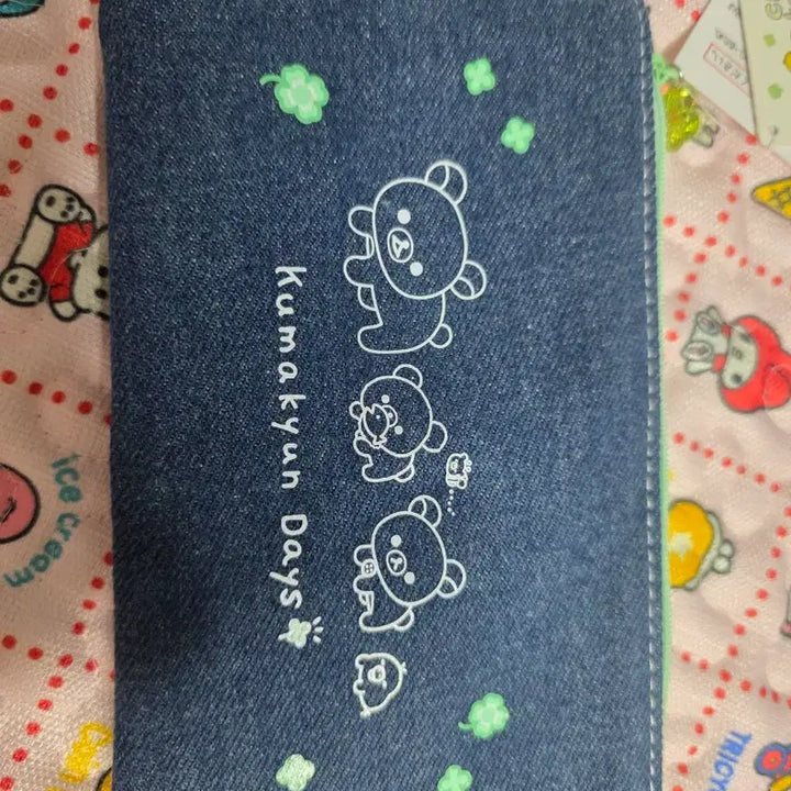 [BUNJANG] San-X Rilakkuma Koguma Pencil Case Pouch / 산엑스 리락쿠마 코구마 필통 파우치