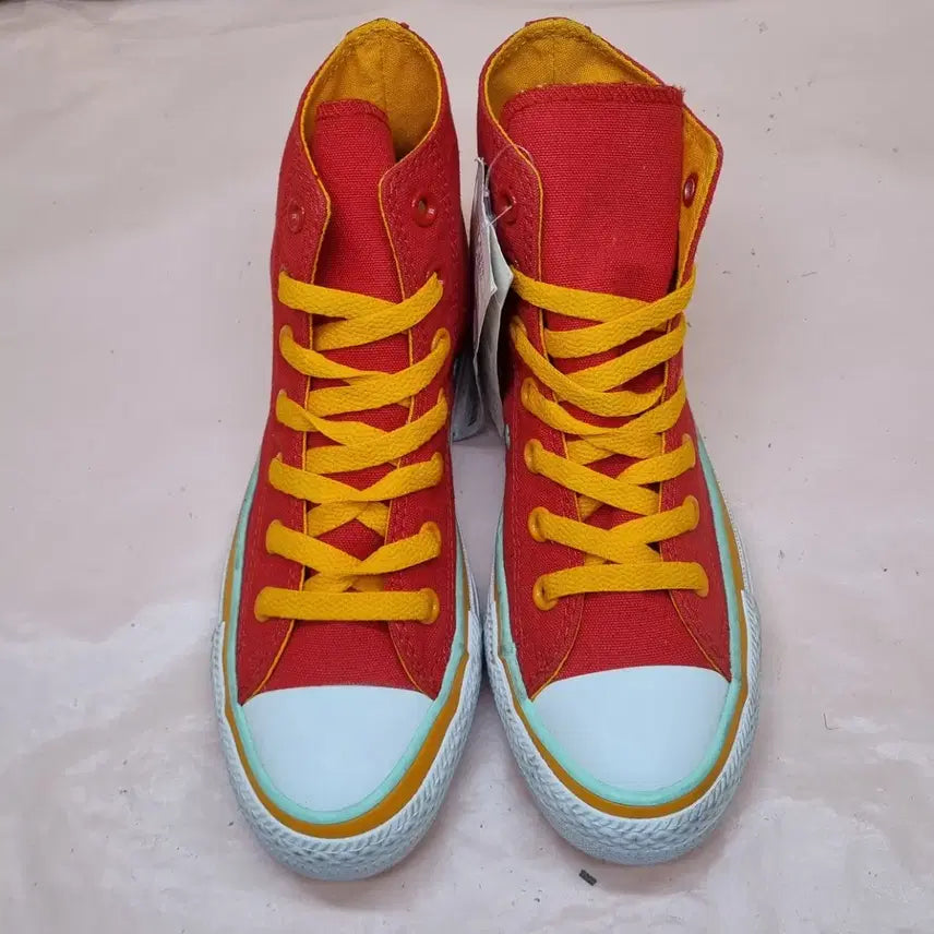 [BUNJANG] Converse Chuck Taylor Red High-Top (230mm) / 새상품 컨버스 척테일러 레드 하이탑 230
