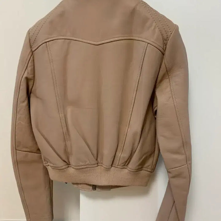 [BUNJANG] Maje Lambskin Bomber Jacket / 마쥬 양가죽자켓 36