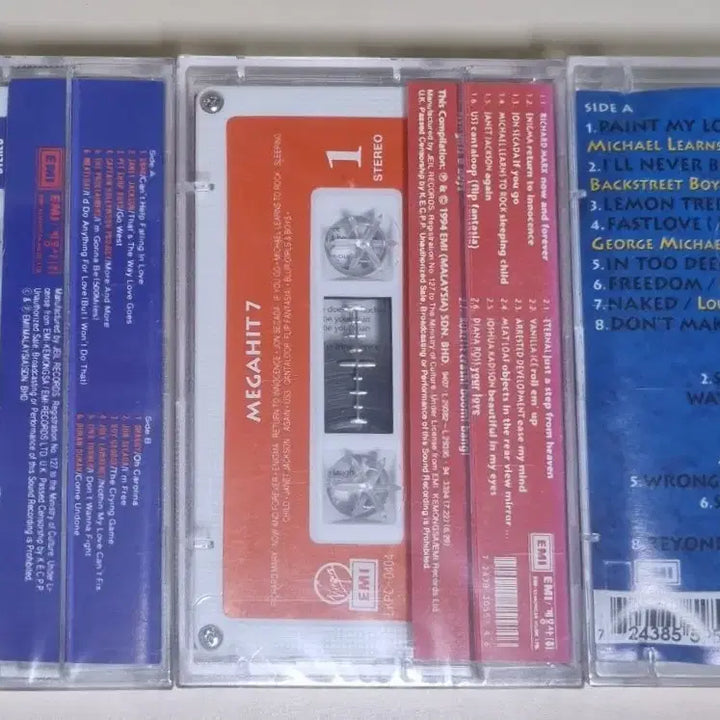 [BUNJANG] Pop Compilation Mega Hit 6-11 6TAPE Cassette Tape (Sealed) / 팝 컴필레이션 Mega Hit 6-11 / 6TAPE (미개봉 카세트테이