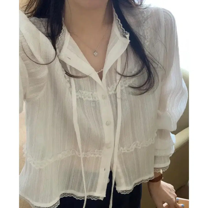 [BUNJANG] Pretty Young Thing Emma Blouse / 프리티영띵 엠마 블라우스