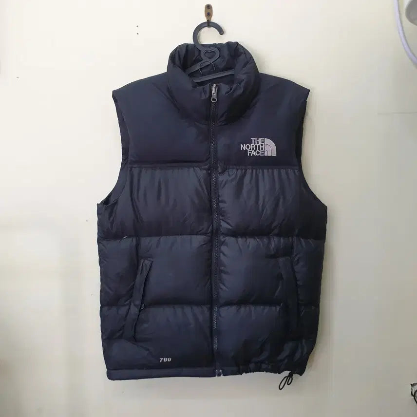 [BUNJANG] The North Face 700 Navy Goose Down Padded Vest Nuptse Vest Size 85 / [85] 노스페이스 700 네이비 구스다운 패딩 조끼 눕시 베스트