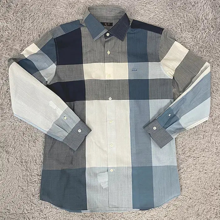 [BUNJANG] Daks Long Sleeve Check Shirt Size 100 / 닥스 긴팔 체크 셔츠 100