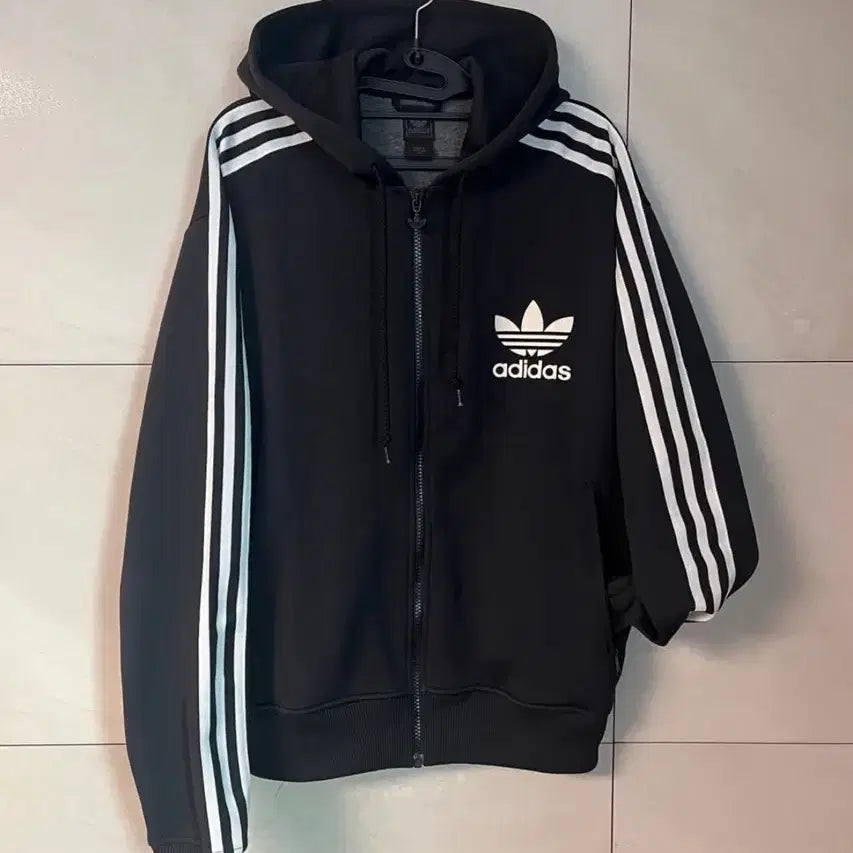 [BUNJANG] Adidas Firebird Hooded Track Jacket / (110) 아디다스 파이어버드 대장 후드 져지