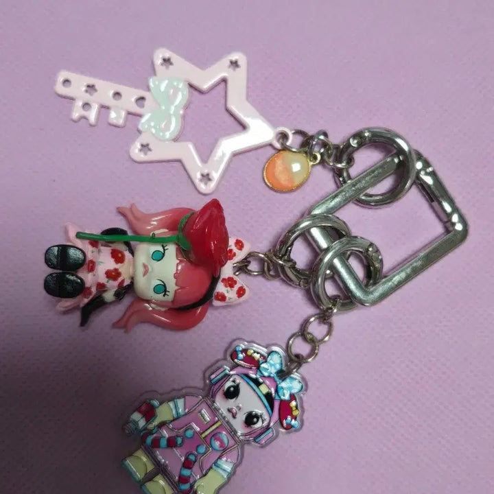 [BUNJANG] Handmade Beaded Figure Keychains / 수제 비즈 피규어 키링 / 핸드메이드 키링 모음