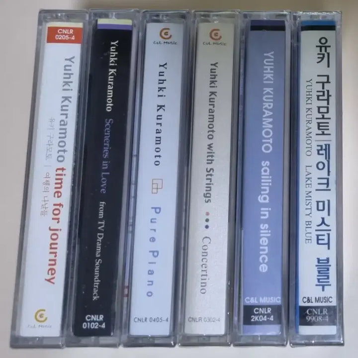 [BUNJANG] Yuhki Kuramoto 6TAPE Unsealed Cassette Tape / 유키 구라모토 6TAPE (미개봉 카세트테이프)
