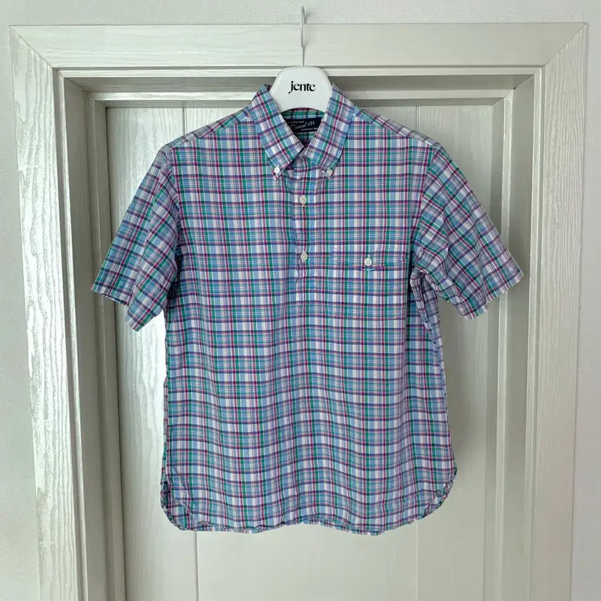 [BUNJANG] Kamakura Shirts Casual Plaid Pullover Cotton Shirt / 카마쿠라 셔츠 풀오버 체크셔츠 M사이즈 케쥬얼134