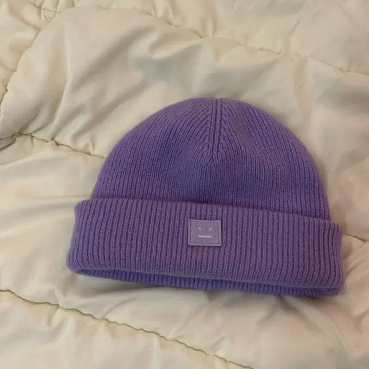 [BUNJANG] Acne Studios Purple Beanie / 아크네 스튜디오 퍼플 비니