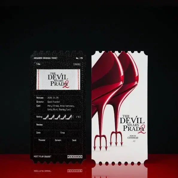 [BUNJANG] The Devil Wears Prada Original Ticket / [안전포장]악마는 프라다를 입는다 오리지널티켓