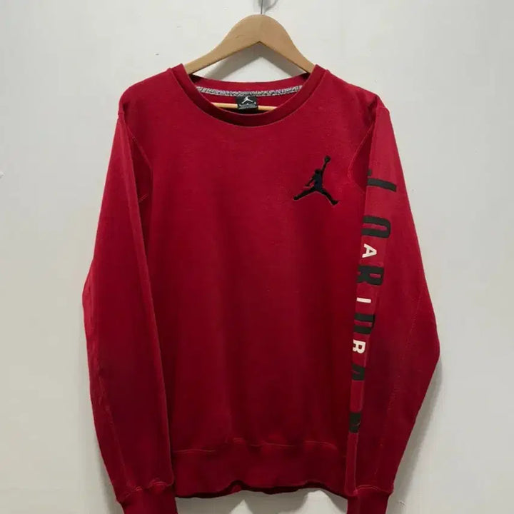 [BUNJANG] Jordan Red Sweatshirt L / 조던 레드 맨투맨 L