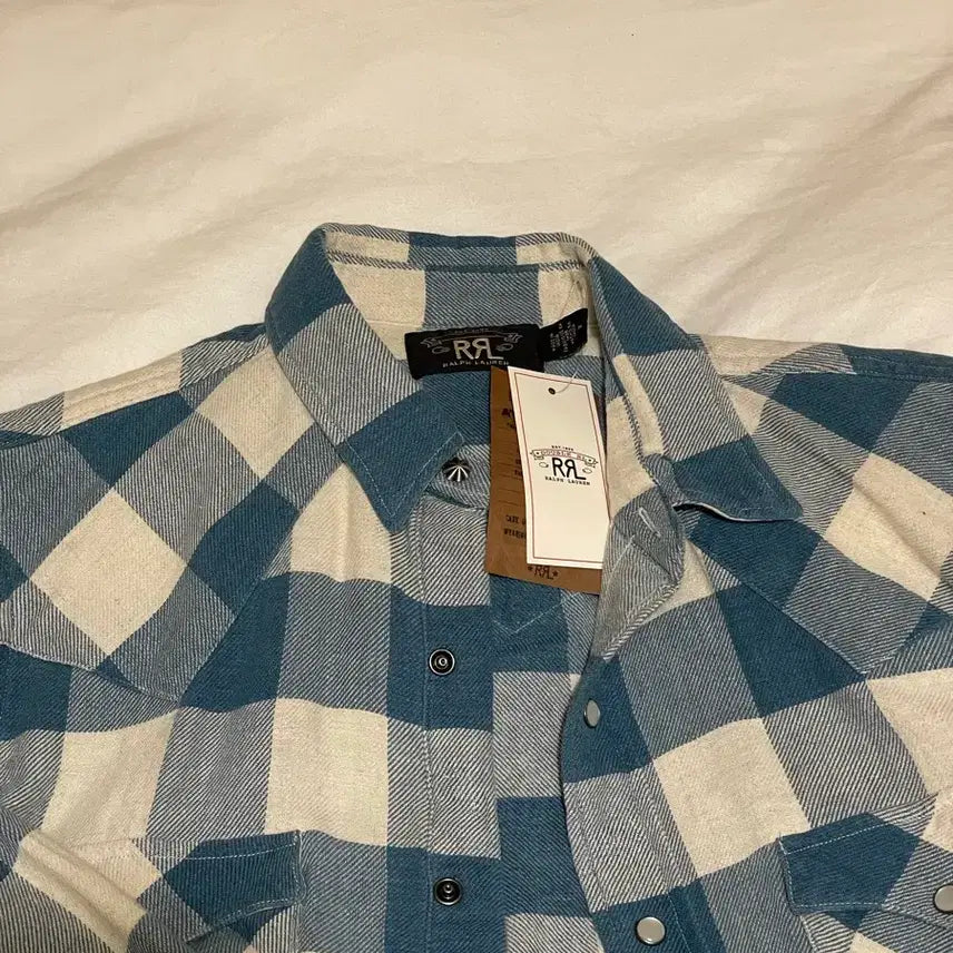 [SOLD OUT] RRL 버팔로 체크 플란넬 웨스턴 셔츠