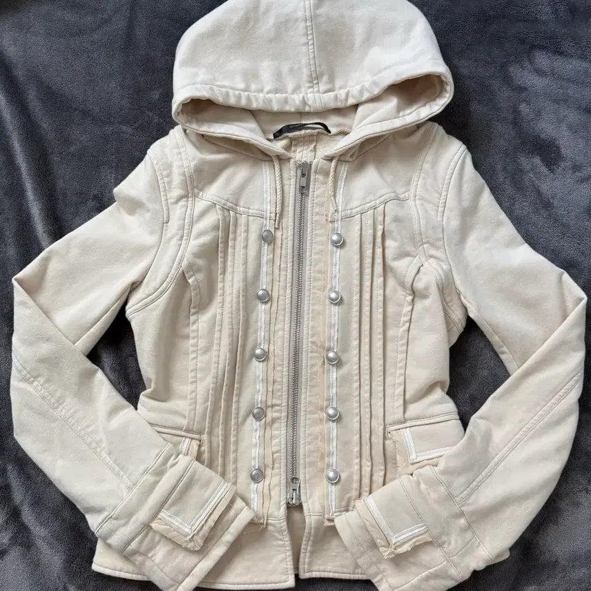 [BUNJANG] Vintage Napoleon Zip-Up Hoodie / 빈티지 나폴레옹 후드집업