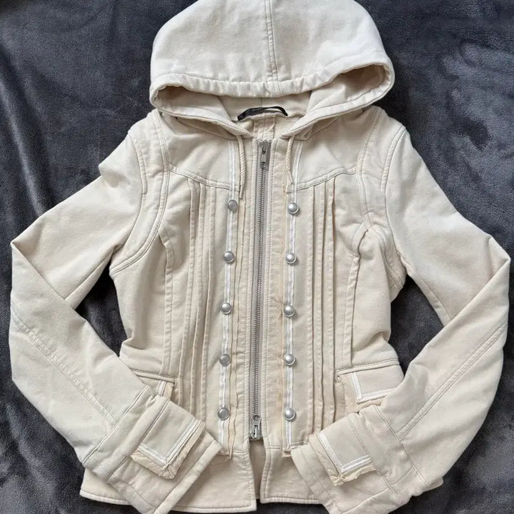 [BUNJANG] Vintage Napoleon Zip-Up Hoodie / 빈티지 나폴레옹 후드집업