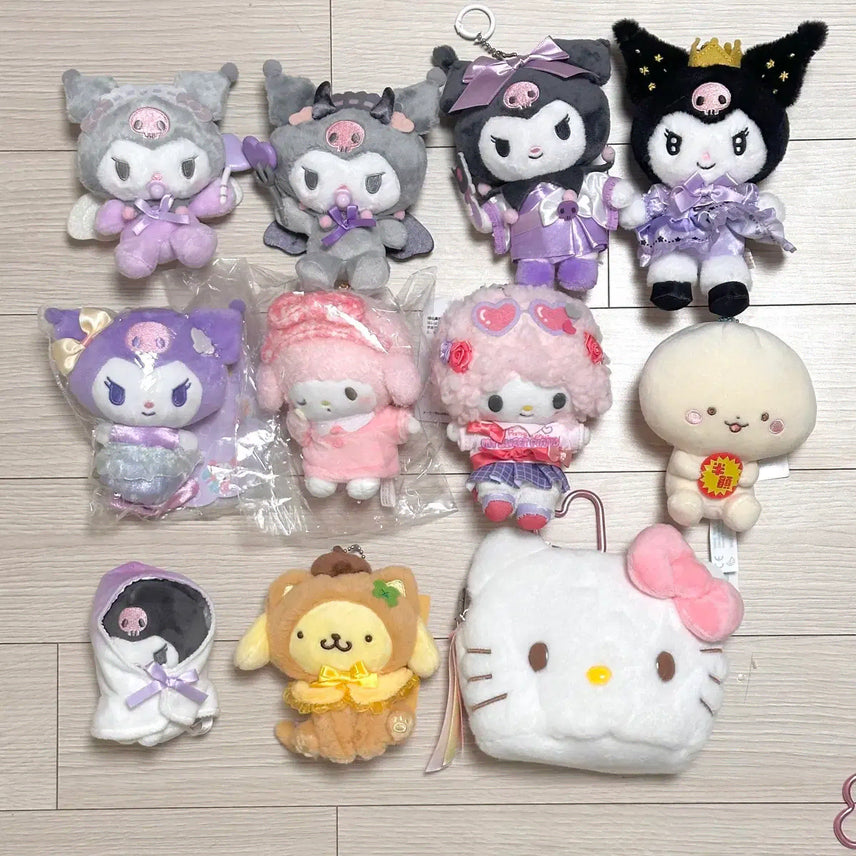 [BUNJANG] Sanrio Kuromi Mascot Holder Doll Keychain My Number One / 산리오 쿠로미 마스코트 홀더 인형 키링 나의넘버원 마이넘버원 산리오대상