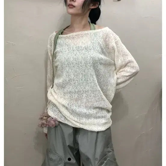 [BUNJANG] ONEJEANS Knit Pants / 오네 바지 니트