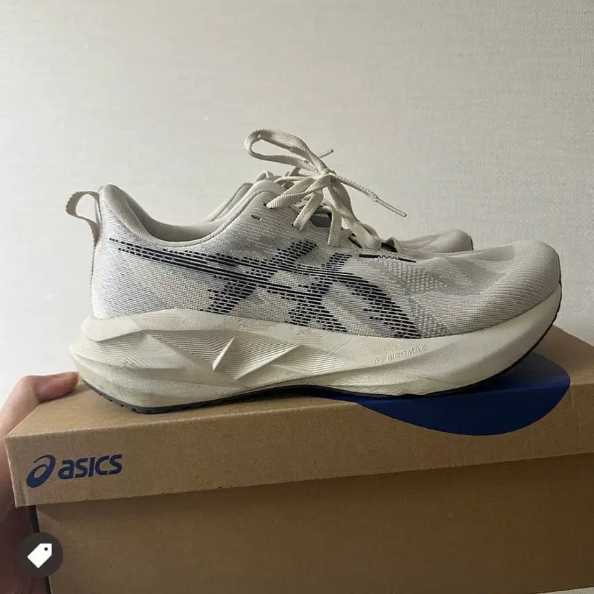 [BUNJANG] Asics Novablast 5 Oatmeal Running Shoes (260mm) / 아식스 노바블라스트 5 오트밀 색상 260mm