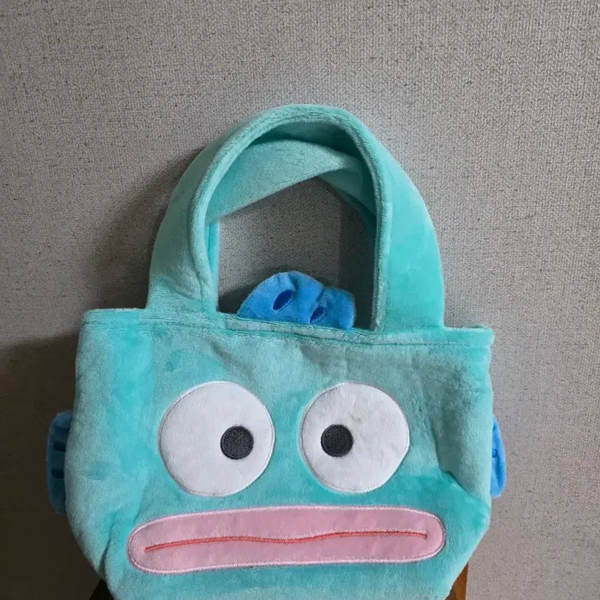 [BUNJANG] Sanrio Hangyodon Canvas Tote Bag Shoulder Bag / 산리오 한교동 토트백 숄더백