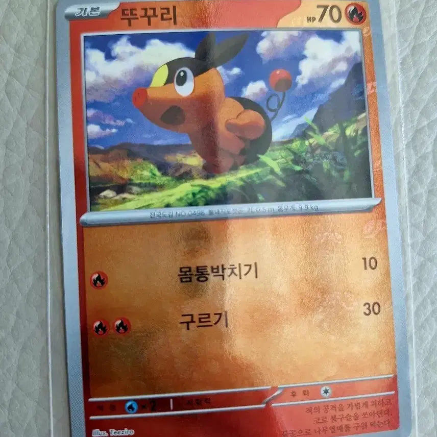 [BUNJANG] Pokémon TCG Quaxly Master Ball Card / 포켓몬카드 뚜꾸리 마스터볼