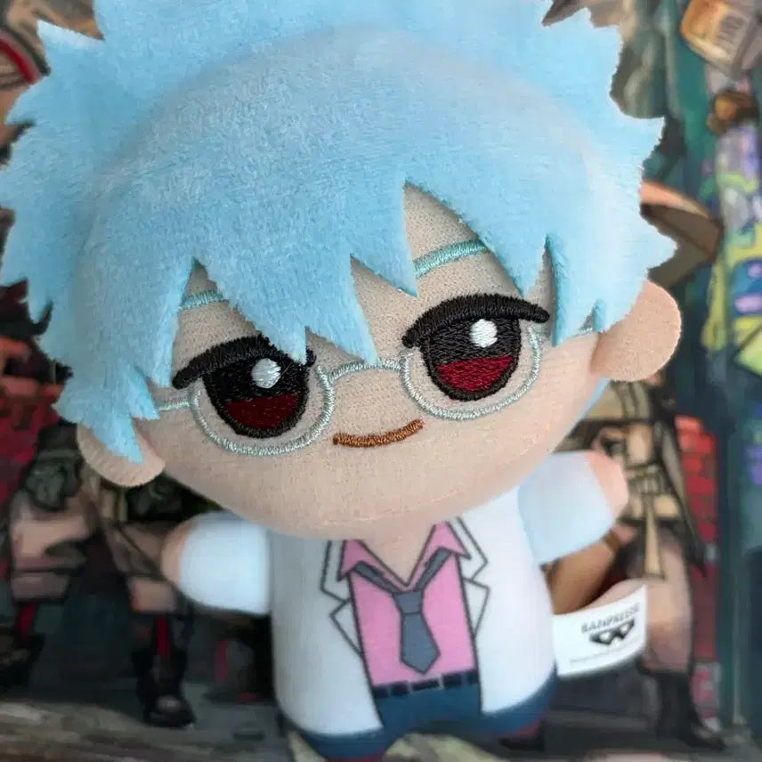 [BUNJANG] Gintama Gintoki Gintachi-Sensei Banpresto Chibi Plush Doll / 은혼 삼젯 사카타 긴토키 긴파치선생 반프레스토 치비구루미 누이 인형