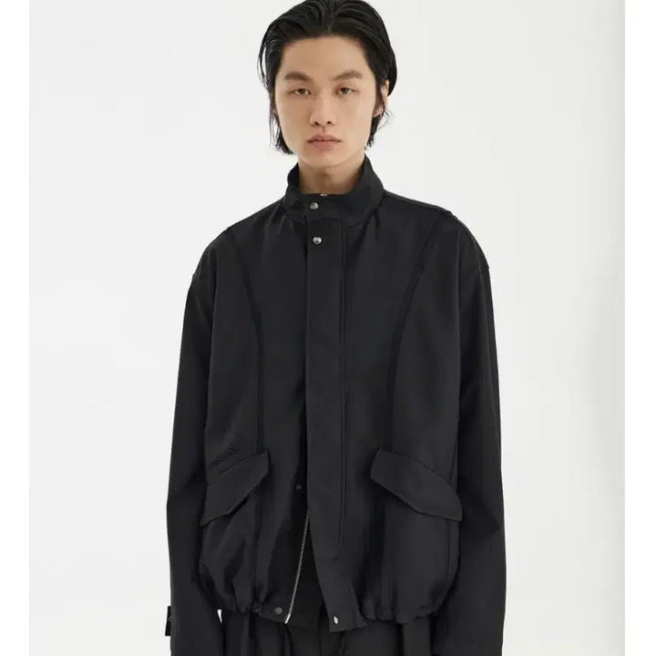 [BUNJANG] YOUTH Cut-off Oversized Blouson Jacket / 유스 컷 오프 오버사이즈 블루종 자켓 l