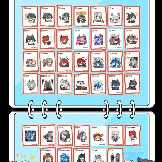 [BUNJANG] Arknights Endfield Sticker Collection / 명일방주 엔드필드 띠부씰 교환 판매