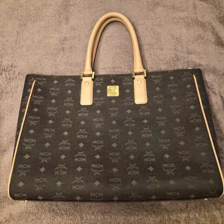 [BUNJANG] MCM Visetos School Tote Bag / MCM 비세토스 스쿨 토드백 상태 새상품급 정품
