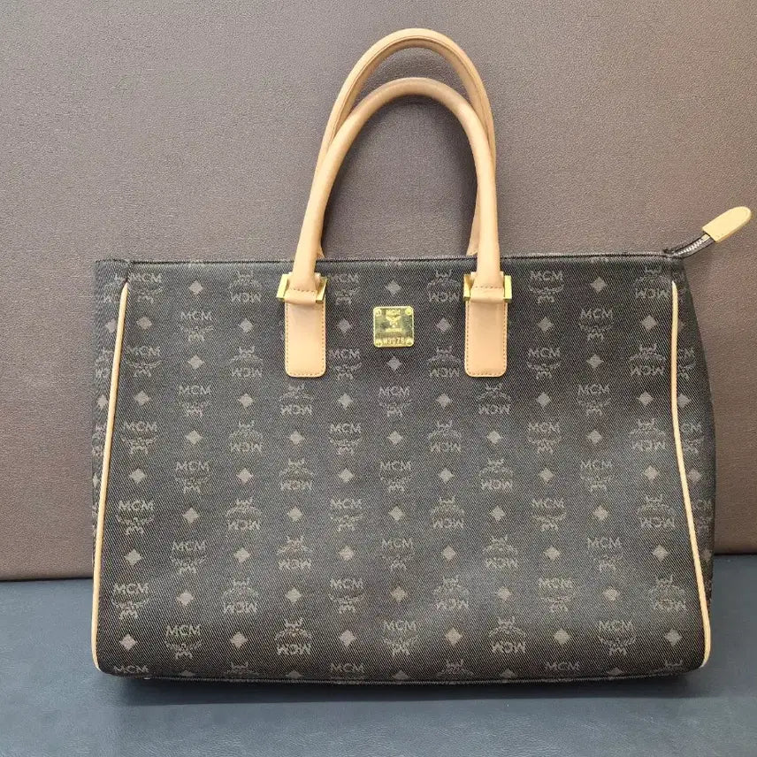 [BUNJANG] MCM Visetos School Tote Bag / MCM 비세토스 스쿨 토드백 상태 새상품급 정품