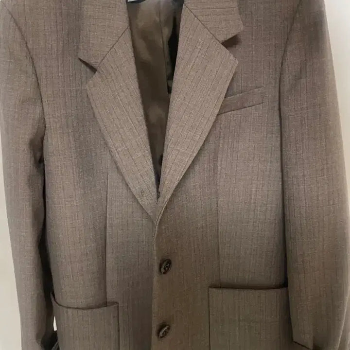 [BUNJANG] Dunst 3-Button Blazer Jacket Brown / Dunst 던스트 3버튼 브라운 블레이저 자켓