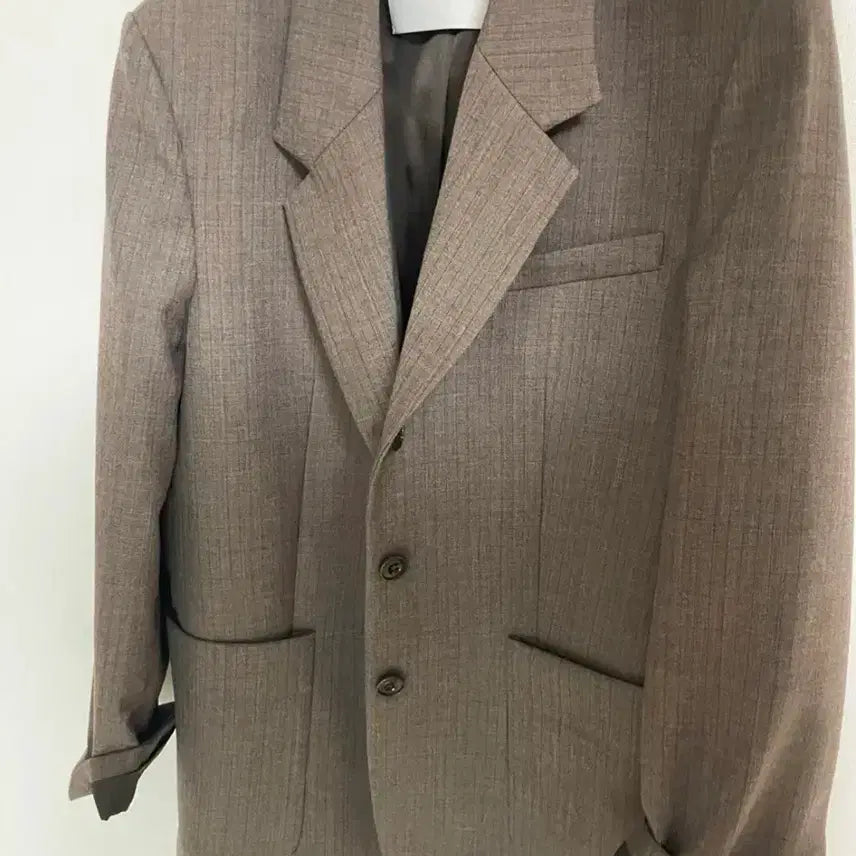 [BUNJANG] Dunst 3-Button Blazer Jacket Brown / Dunst 던스트 3버튼 브라운 블레이저 자켓