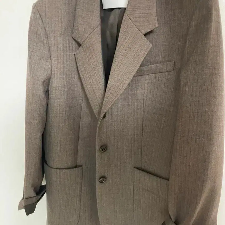[BUNJANG] Dunst 3-Button Blazer Jacket Brown / Dunst 던스트 3버튼 브라운 블레이저 자켓