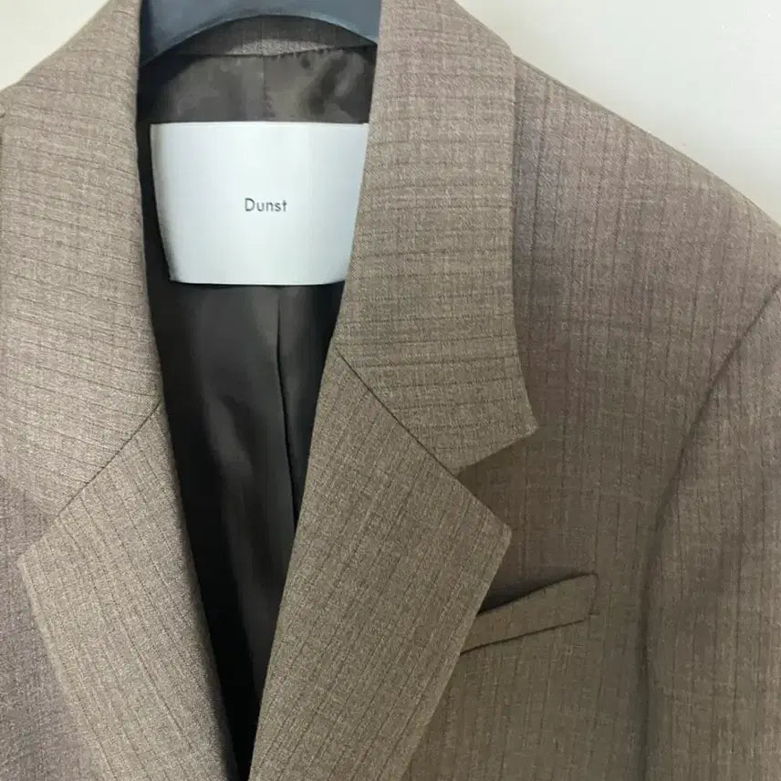 [BUNJANG] Dunst 3-Button Blazer Jacket Brown / Dunst 던스트 3버튼 브라운 블레이저 자켓