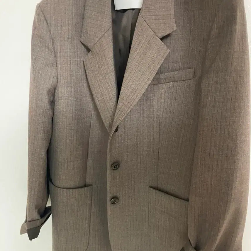 [BUNJANG] Dunst 3-Button Blazer Jacket Brown / Dunst 던스트 3버튼 브라운 블레이저 자켓