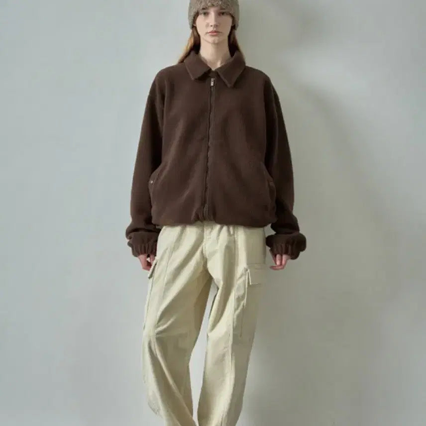 [BUNJANG] Facadepattern Polartec Vintage Zip-Up Jumper / 파사드패턴 폴라텍 빈티지 집업 점퍼