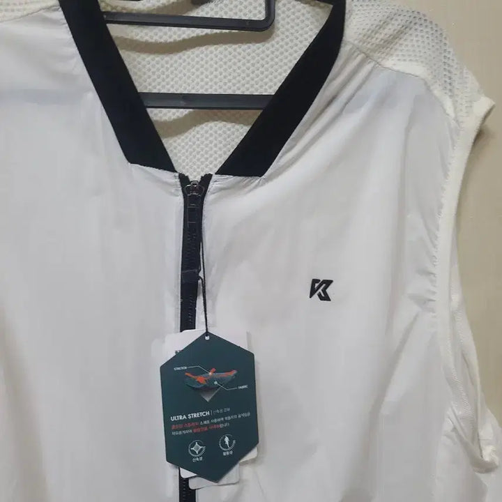 [BUNJANG] K2 White Windbreaker Vest Men&